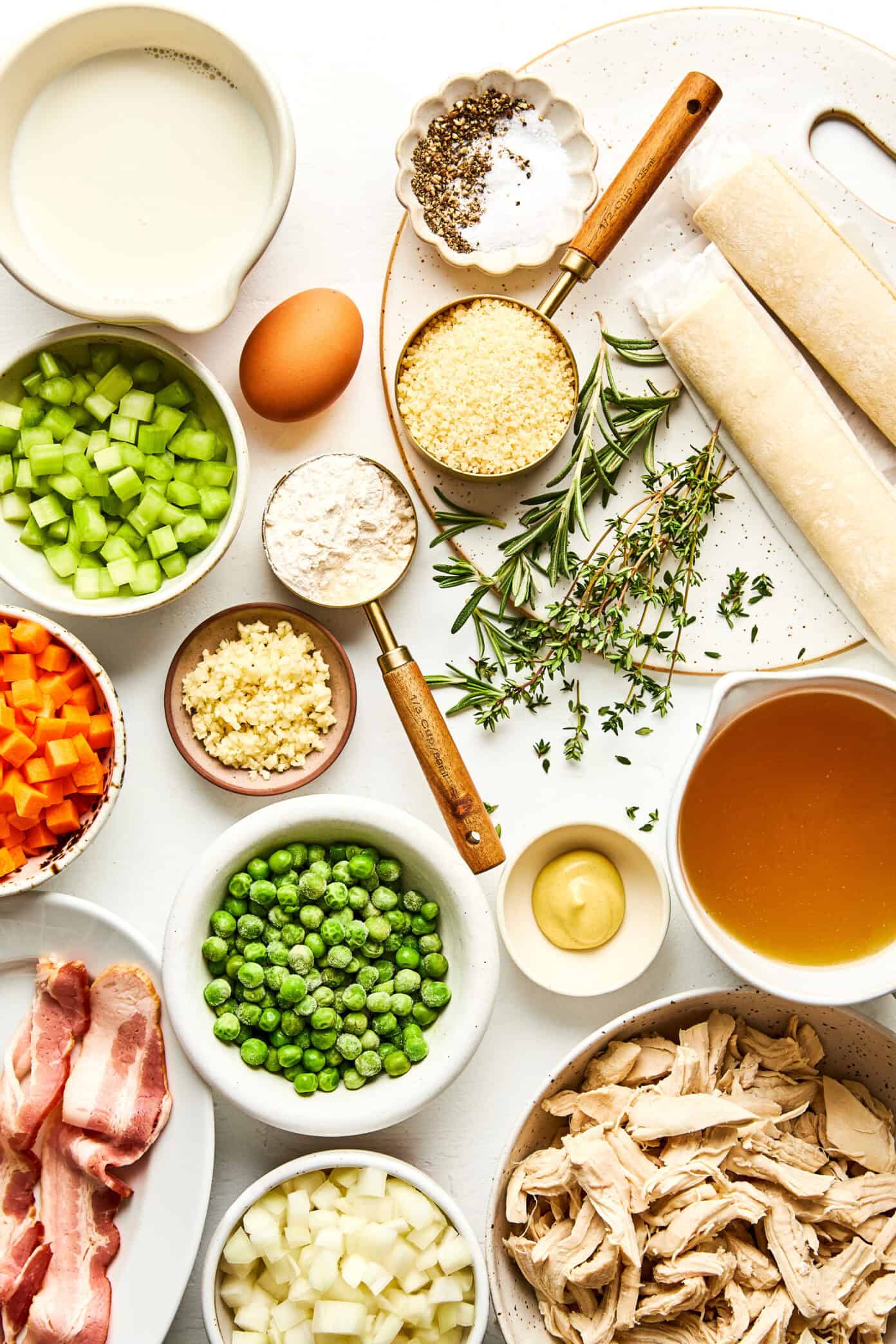 puff pastry chicken pot pie ingredients