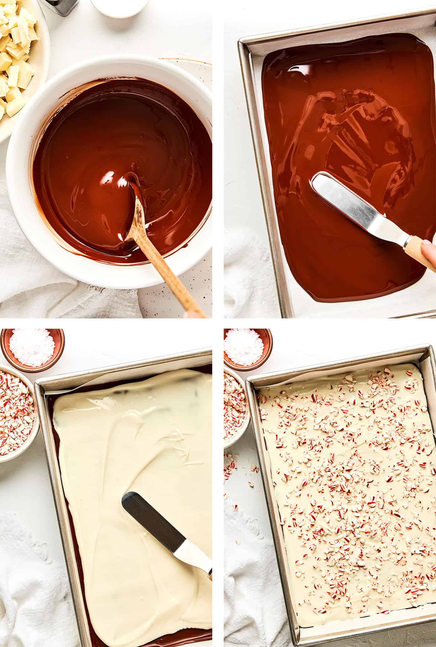 how to make peppermint bark